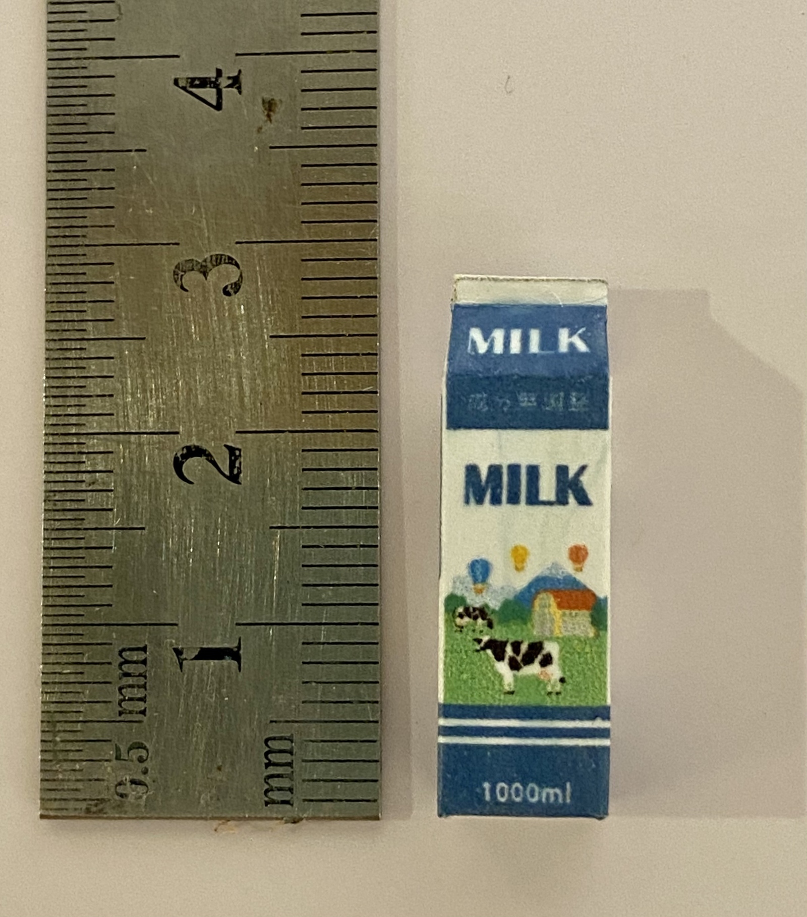 パック牛乳1リットル＊ミニチュア その他置物 minico 通販