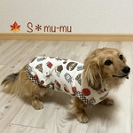 犬服【キャンプくまさん⛺️タンク】