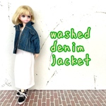 リカちゃん　ウォッシュデニムジャケット　ブライス