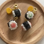 かっぱまき　マグロまき　俵型　フェイクフード　食品サンプル　ミニチュア　チャーム