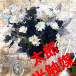 光触媒　人工観葉植物　ウォールグリーン　フェイクグリーン　コスモス花束アレンジ