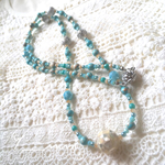 《一点物♡ロング》ブルートルコネックレス