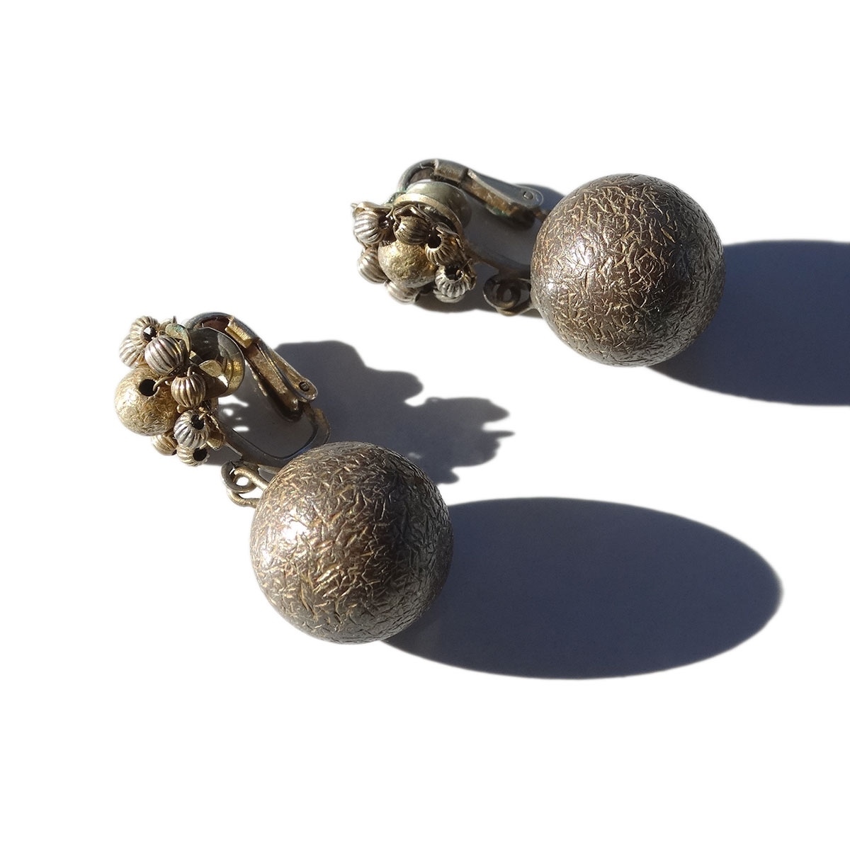 「MIRIAM HASKELL」 Vintage Flower Drop Design Earrings(ev-0201) 9,490円