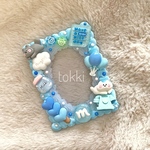 トレカケース【ブルー🐈🩵☎️】