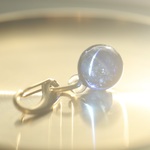 Glass Brass Bless（Blue Sphere）：波動玉®キーホルダー【現品一点もの・特別価格】2