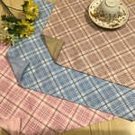 ⭐️只今専用ページ⭐️【再9】チエック3色裏地付35×40⭐️35×45❤️6年間長持ち⭐️名前タグサービス小学校机サイズ両面可愛いランチョンマット⭐️スクールグッズオーダー賜わります⭐️
