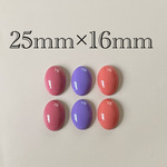 importアクリルカボション　　6個入り