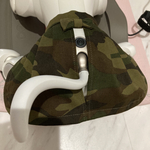 探検好きおてんばaiboちゃんのためのスカート　カモフラ柄