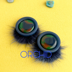 ✴︎オススメ　ネイビーのサークルファピアス・イヤリング