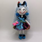 ハンドメイドドールチャーム　バックチャーム　お人形