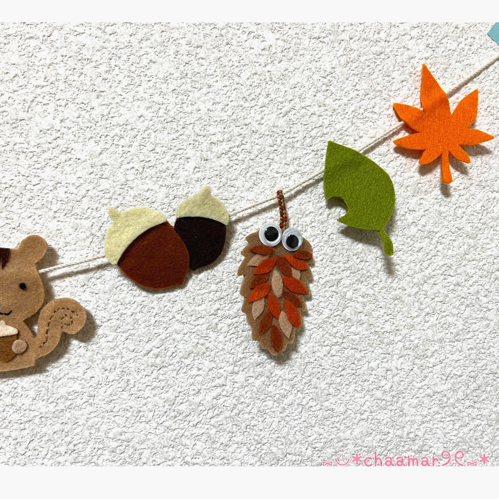 再販】秋＊ガーランド - chaamar＊shop | minne byGMOペパボ 国内最大