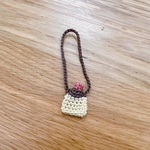 ちびぬい用　ハンドメイド♪  プリンのかばん
