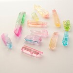 限定⑤ 12個MIX 天然石 水晶 クリスタル 氷柱 グラデーション 染め バイカラー 単色 福袋 大量