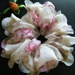 M☆【愛しのシュシュ💗】シフォン♪ふち飾り☆花柄