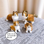 シェルティ　子犬　フィギュア　ミニチュアオブジェ　置物　犬