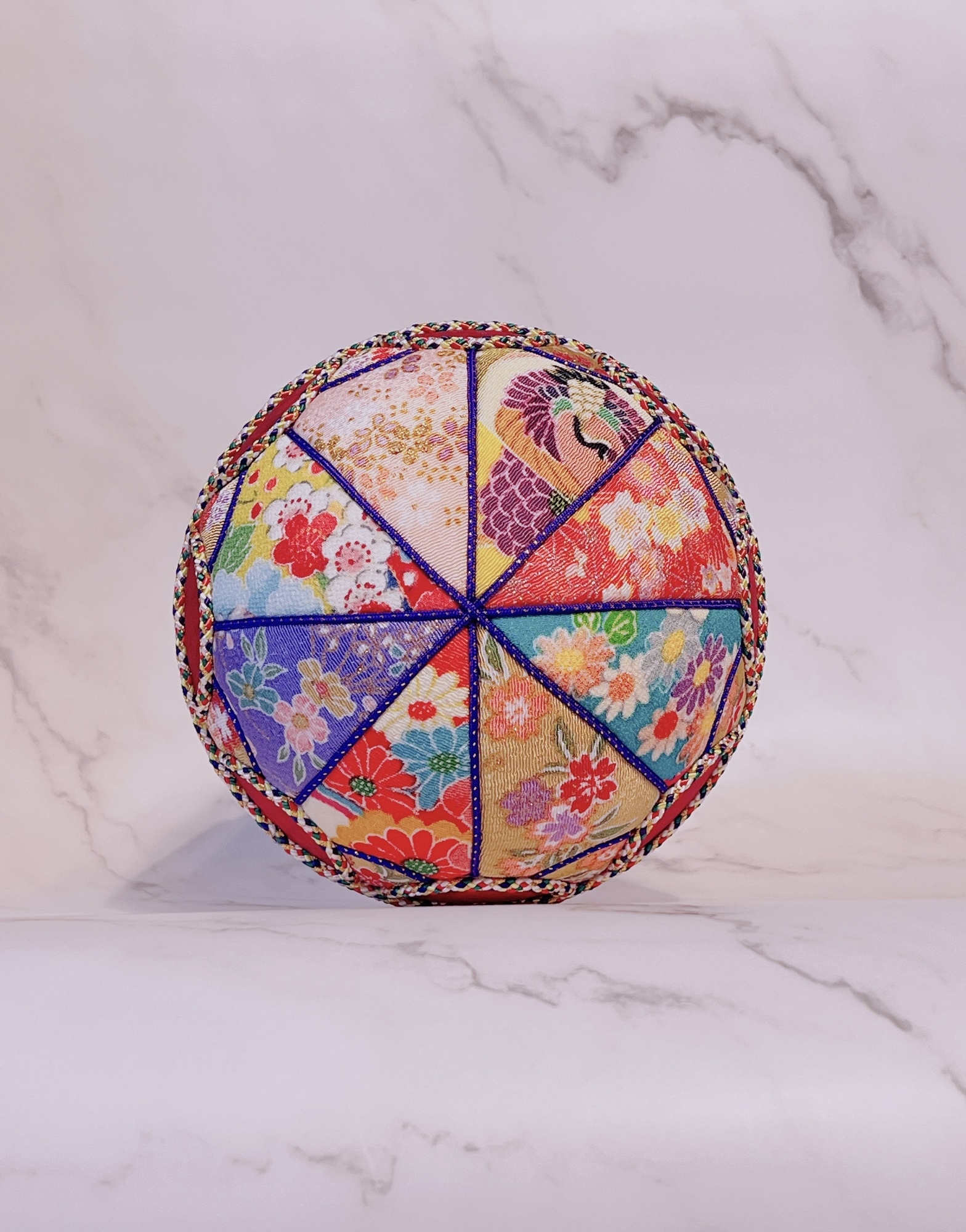 期間限定値下げ】特大 15cm 手毬 飾り ケース 鈴入り ディスプレイ 鞠