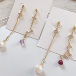 お星様のお守りピアス♡