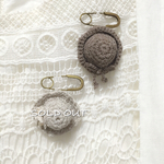 ＊おでかけ帽子のブローチ*