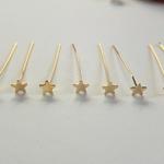 再入荷！星のTピン～ゴールド～
