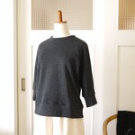 【autumn-2013様ご予約分】ダブルフェイスデイリープルオーバー(チャコール）