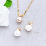 6mm❤️コットンパールネックレス