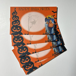 ハロウィン☆名刺サイズ　厚手☆メッセージカード　5枚入り♡
