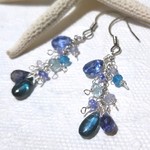 ◇Ｙ様オーダー品◇煌めく海の雫-Earrings-