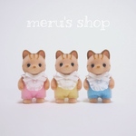 🎀ミニチュアドール服 フリルスタイロンパース 1着 𓊆 検索用┊シルバニアファミリー シルバニア 赤ちゃん シルバニア赤ちゃん 着せ替え 着せ替え服 オーダー いちご クリームソーダ プリン𓊇