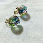 ウォータードーム♡琉球ガラスイヤリング