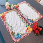eri-86様専用ページ お花のドイリー テーブルクロス コースター レース編み🌷🌸🌺🌻