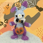 ぽわうさ🐰 ‎☁️ 《ハロウィン🎃デザイン》あみぐるみ うさぎ