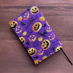 【文庫】黒猫とジャックオランタンのブックカバー