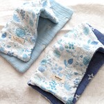 「S様オーダー品」やわらか8重ガーゼハンカチ（24×24）2点