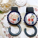 今だけ特別価格🔔💖ベビーカーフックかわいい お出かけ リボン