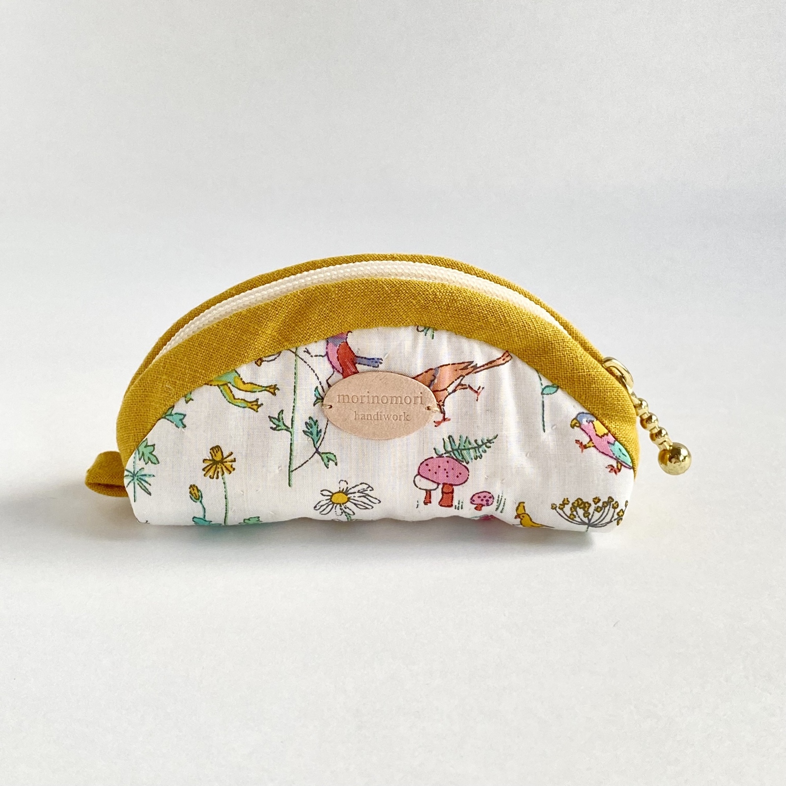 リバティ ラミネート 中身が見えるペンケース・Theoセオ