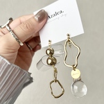 clear pvc [ gold ]