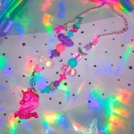 🩷🦄ユニコーンネックレス🦄💙