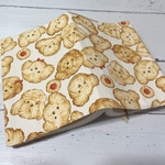 文庫本ブックカバー＊わんこクッキー