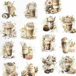 フレークシール Romantic cafe 3 <S564>