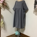 ダブルガーゼ   刺繍レース　ワンピース💕