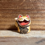 置物「招き猫 お化け」
