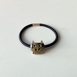 〈オーダー出品〉サビ猫　1.5センチサイズ　ヘアゴム ゴム調整