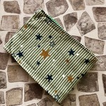 HandMadeマナーベルト　ヒッコリースター　モスグリーン