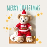 ダッフィー🎄サンタになる