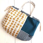 ▼布あそび▼『きんちゃくbag 』NO,４