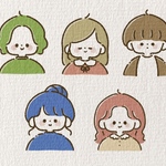 ゆるい似顔絵┊︎アイコン