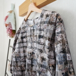 【20％オフSALE★12/10まで】リバティ＊ふんわり袖ブラウス （7・9・11・13号)
