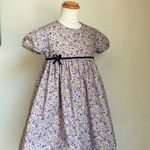 120サイズ　　小花柄・ハイウエストワンピース(限定1点）　　120