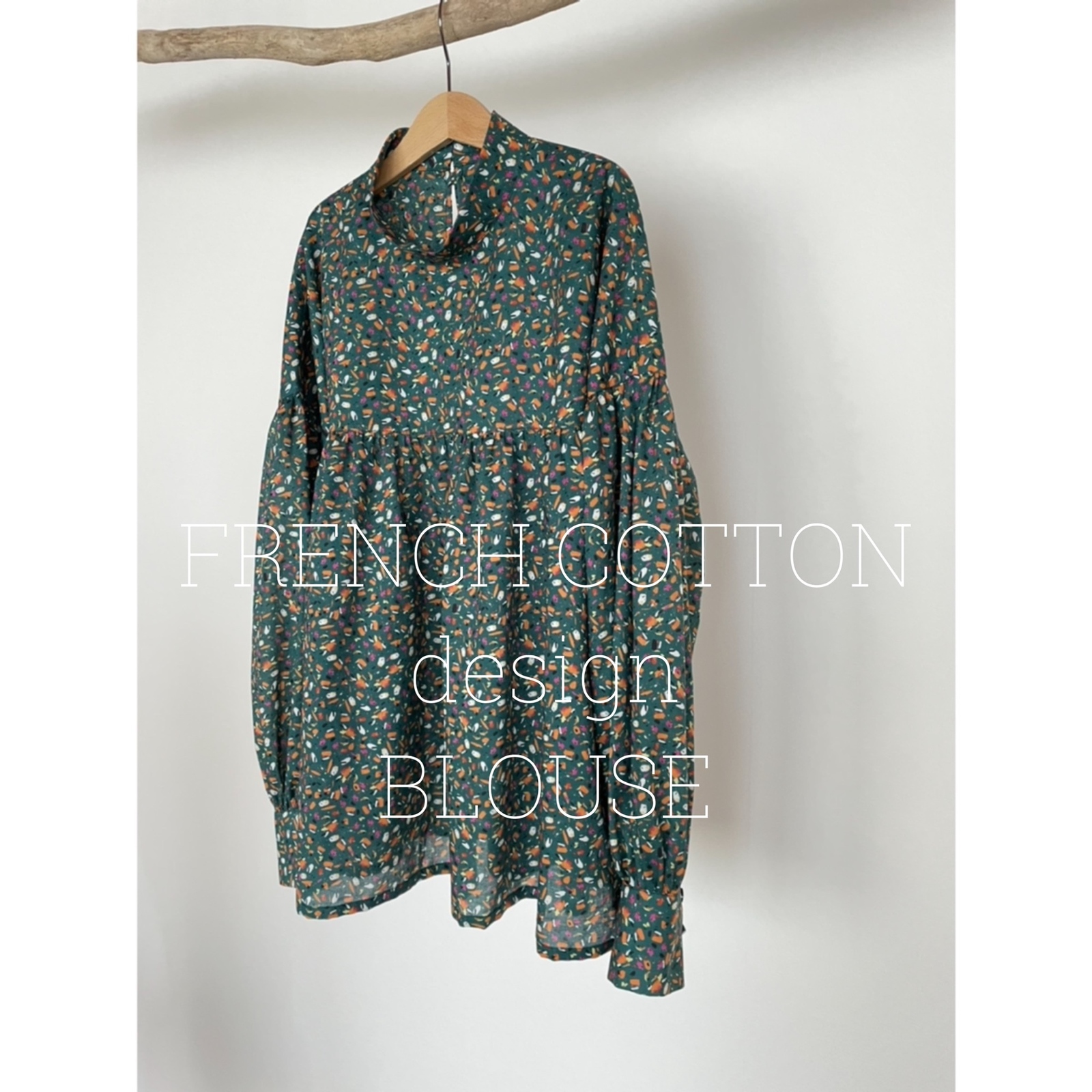 FRENCH COTTON design BLOUSE