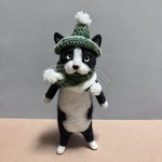 no.239 タキシード猫さん冬仕様